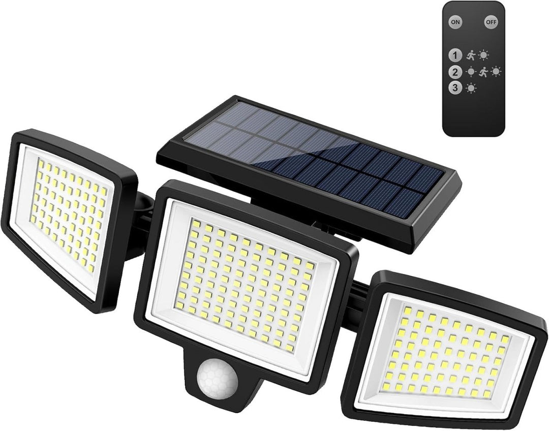 Lisslune | SOLARGUARD – Solar Security Light with Motion Sensor and Remote Control