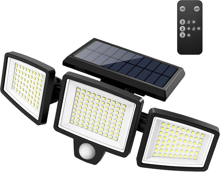 Lisslune | SOLARGUARD – Solar Security Light with Motion Sensor and Remote Control