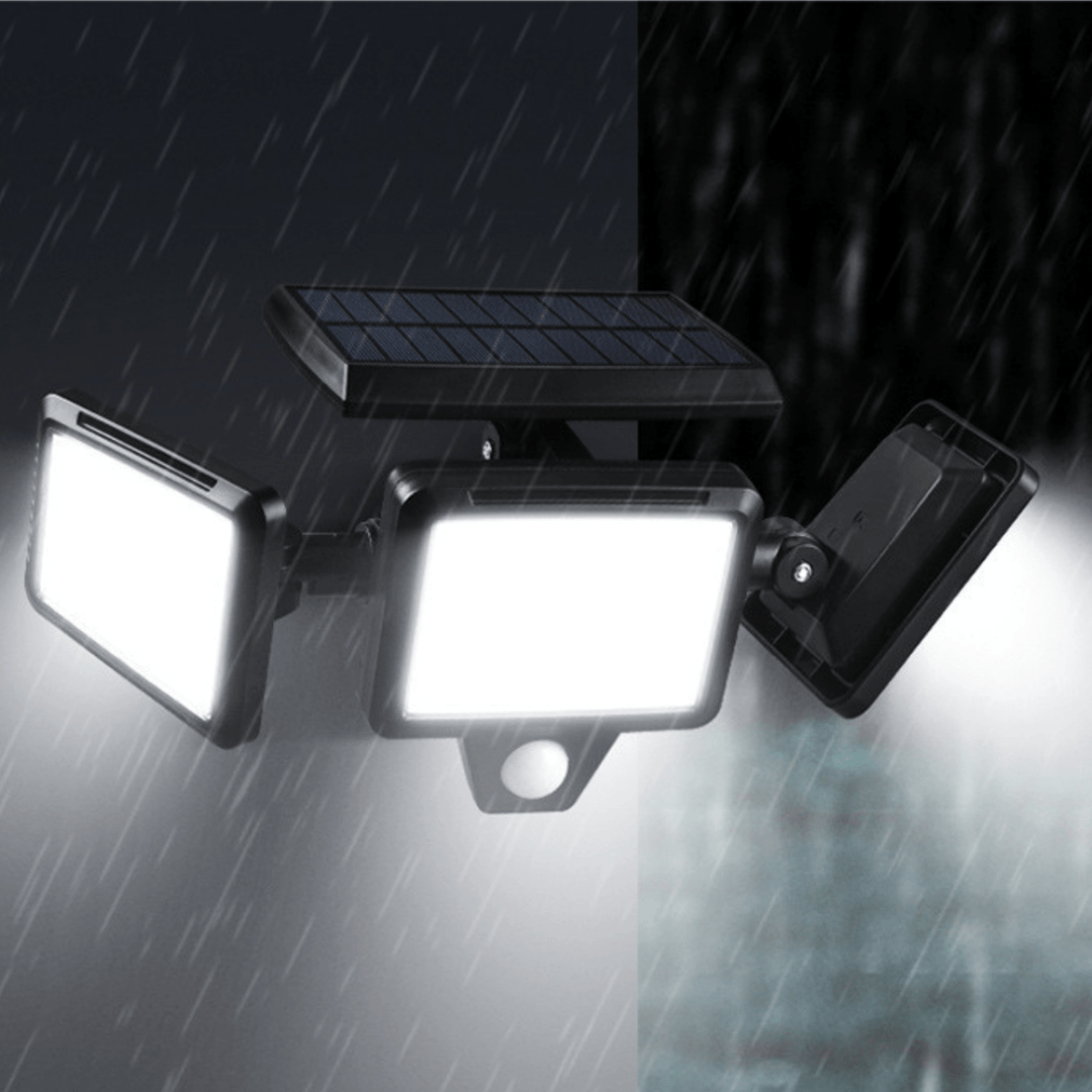 Lisslune | SOLARGUARD – Solar Security Light with Motion Sensor and Remote Control