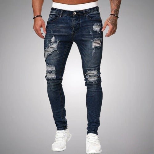 Skorter | Stretchable Ripped Jeans for Men