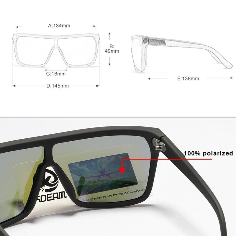 Lisslune | Solo Glasses - Polarized Large Frame Glasses