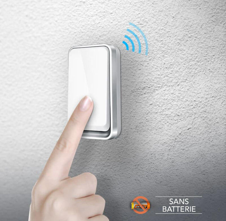 Lisslune | Wireless Smart Doorbell Without Battery – Waterproof & Energy Efficient