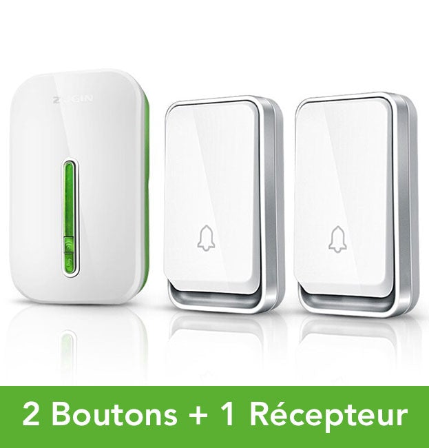 Lisslune | Wireless Smart Doorbell Without Battery – Waterproof & Energy Efficient
