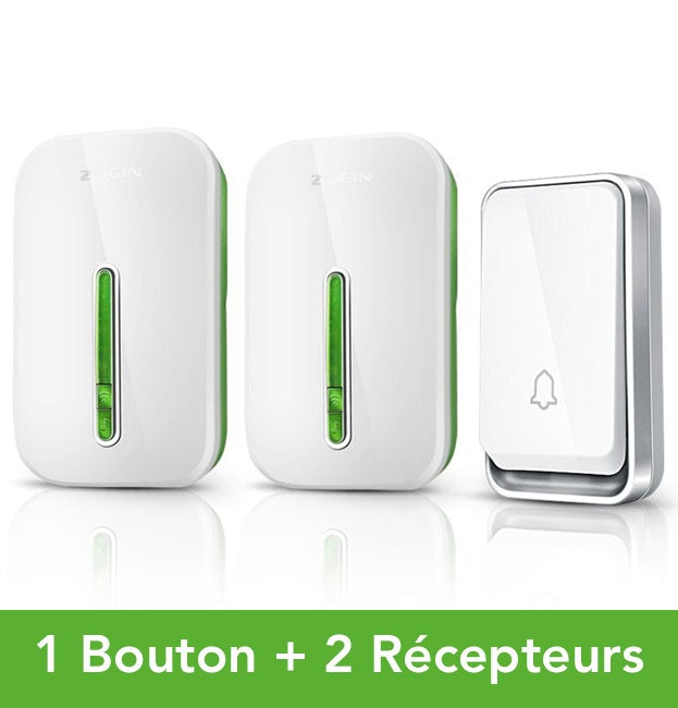 Lisslune | Wireless Smart Doorbell Without Battery – Waterproof & Energy Efficient