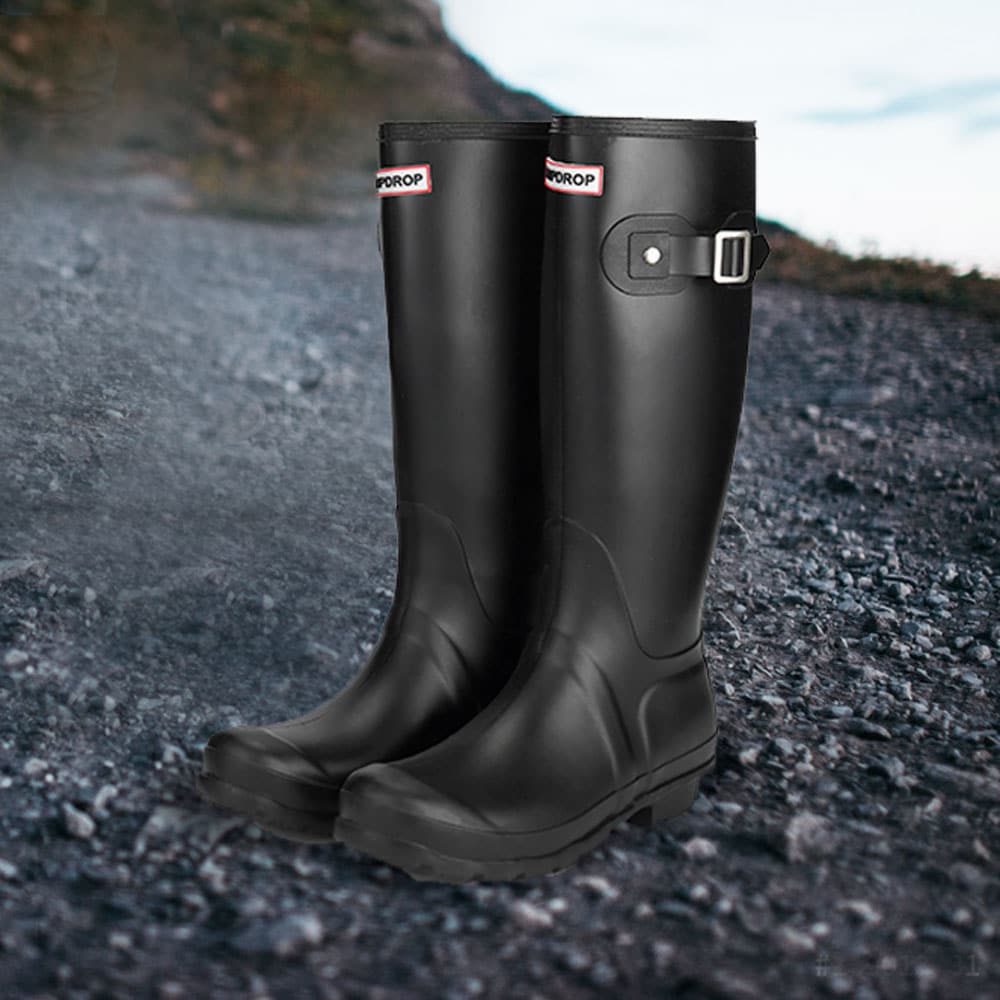 Lisslune | Rain Boot Women HighSpat – Waterproof with Grip Sole