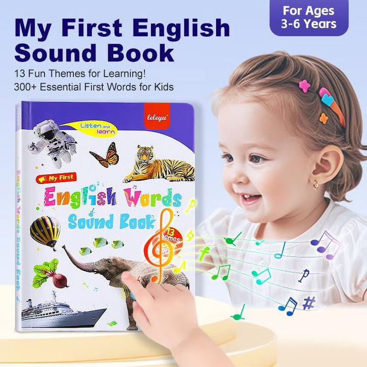 Lisslune | SOUNDJOY – My First English Sound Toy for Toddlers