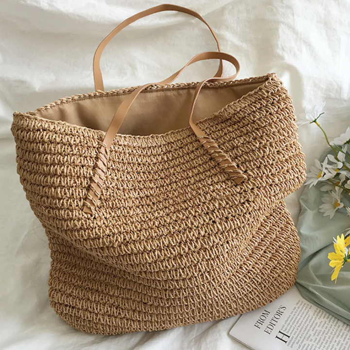 Lisslune | Spacious Handbag with Sturdy Shoulder Strap - TerraWoven