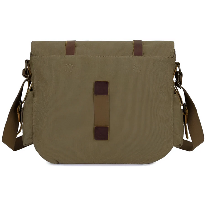 Lisslune | Spacious Men's Canvas Crossbody - UrbanTrail