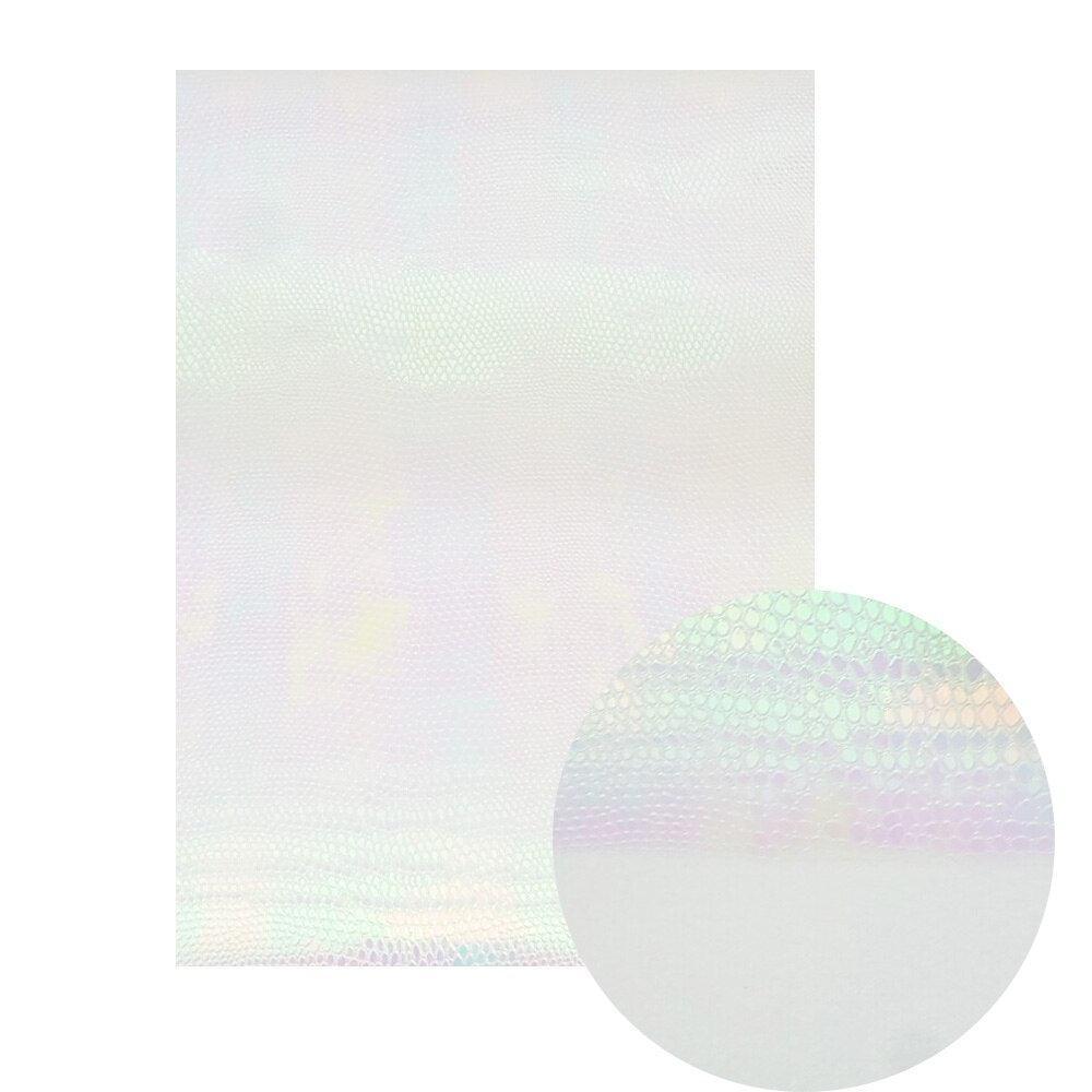Lisslune | Sparkling White Glitter Fabric Crafting Set - DIY Kit for stunning artworks