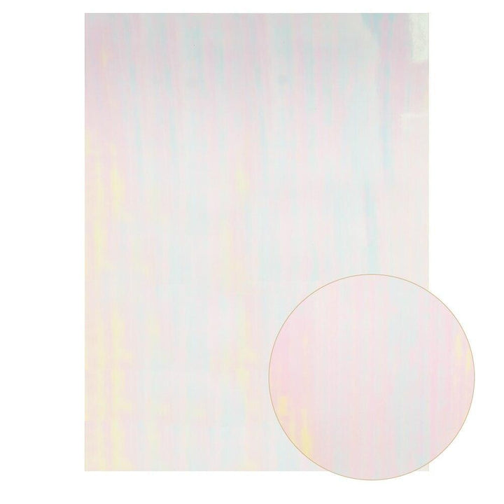 Lisslune | Sparkling White Glitter Fabric Crafting Set - DIY Kit for stunning artworks
