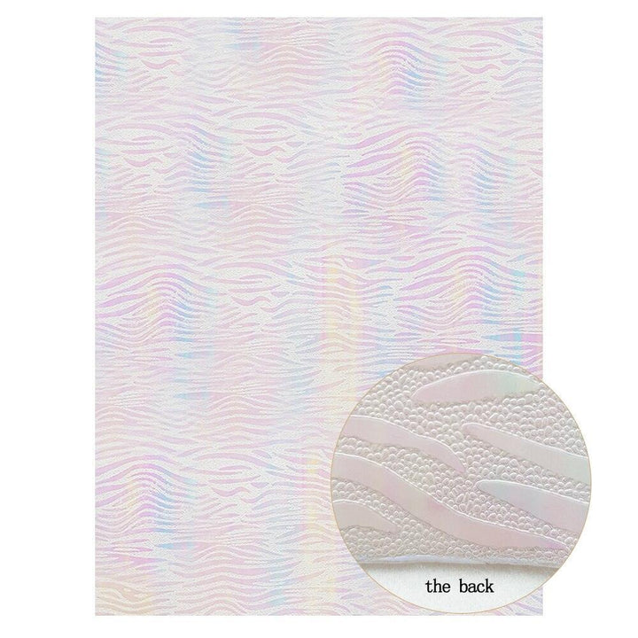 Lisslune | Sparkling White Glitter Fabric Crafting Set - DIY Kit for stunning artworks