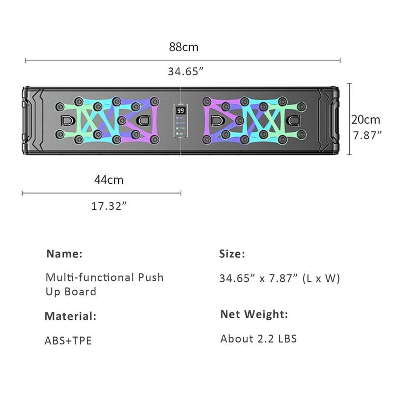 Lisslune | Spartan Push-Up Board - Smart Push-Up Board