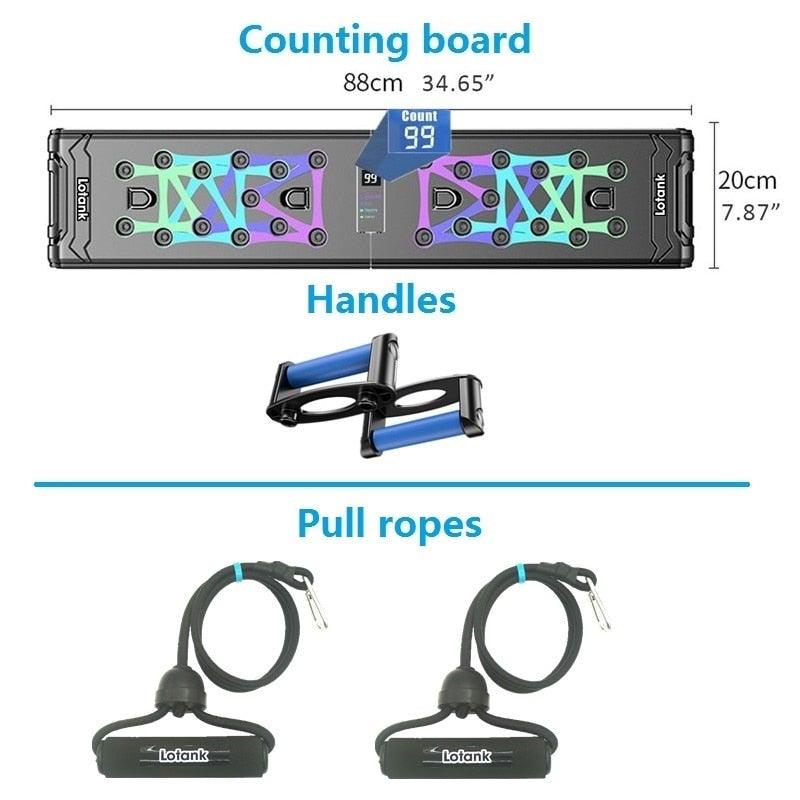 Lisslune | Spartan Push-Up Board - Smart Push-Up Board