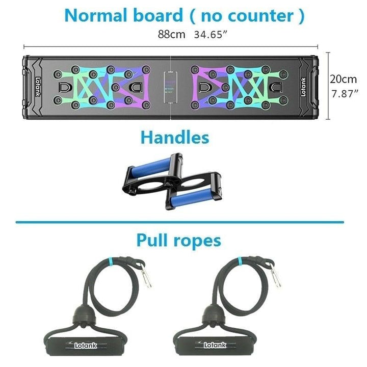 Lisslune | Spartan Push-Up Board - Smart Push-Up Board