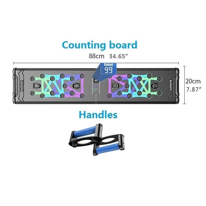 Lisslune | Spartan Push-Up Board - Smart Push-Up Board
