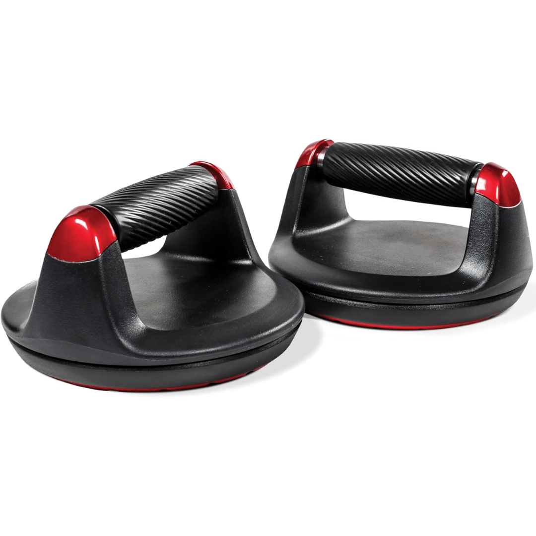Lisslune | Spinfit Rotating Push-Up Handles – Ergonomic Wrist Protection – 180 kg Capacity – Dynamic Strength Training for Chest, Shoulders & Core