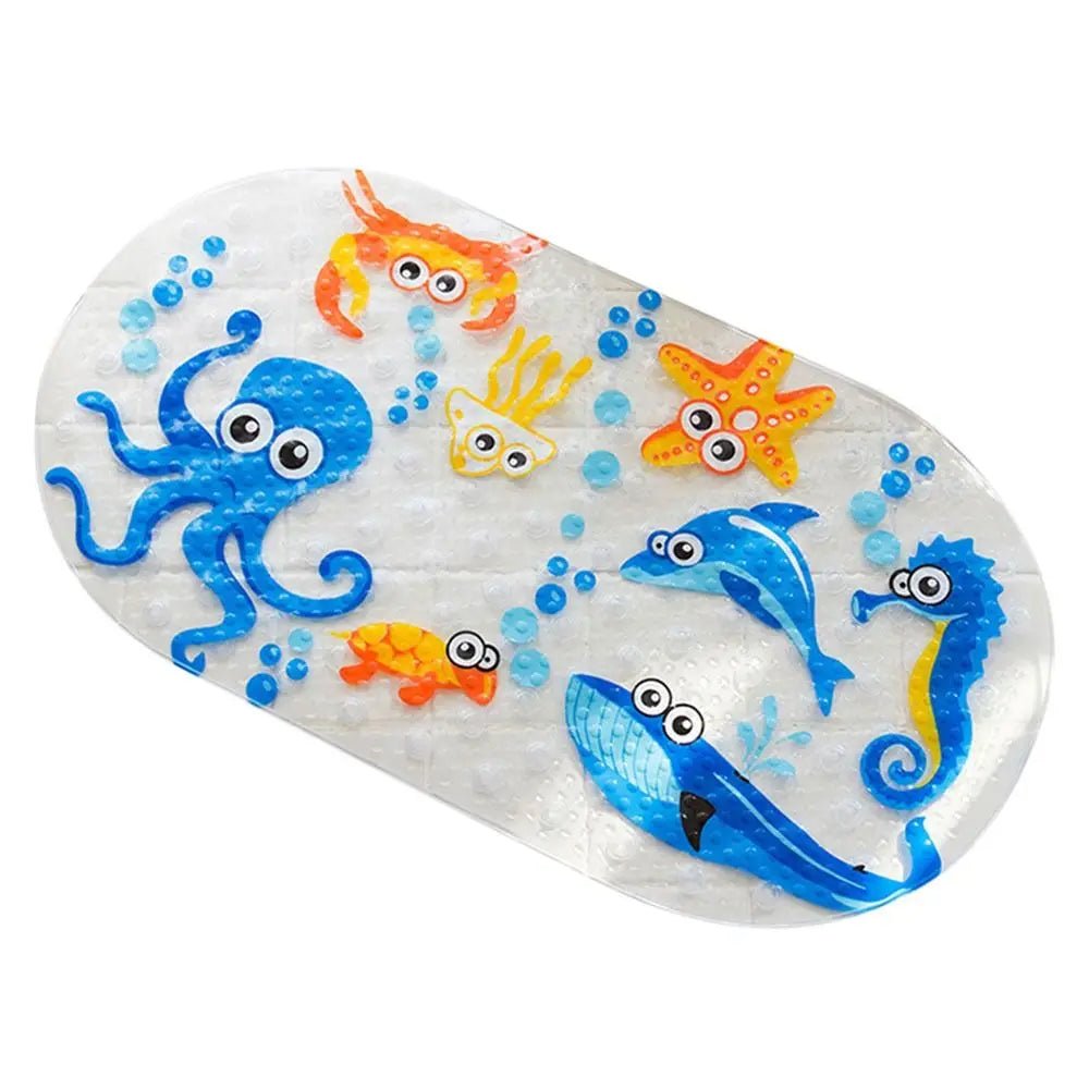 Lisslune | SplashNest – Non-Slip Bathtub Mat with Fun Motifs for Kids