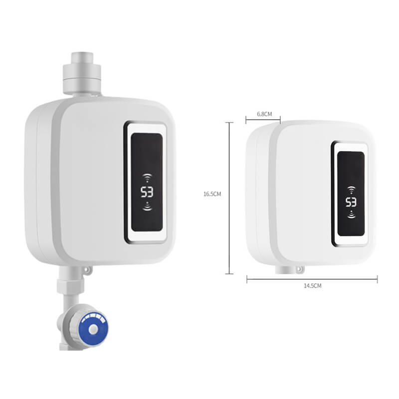 Lisslune | Instant Tankless Electric Water Heater | Unlimited Hot Water On Demand | Space-Saving & Energy Efficient