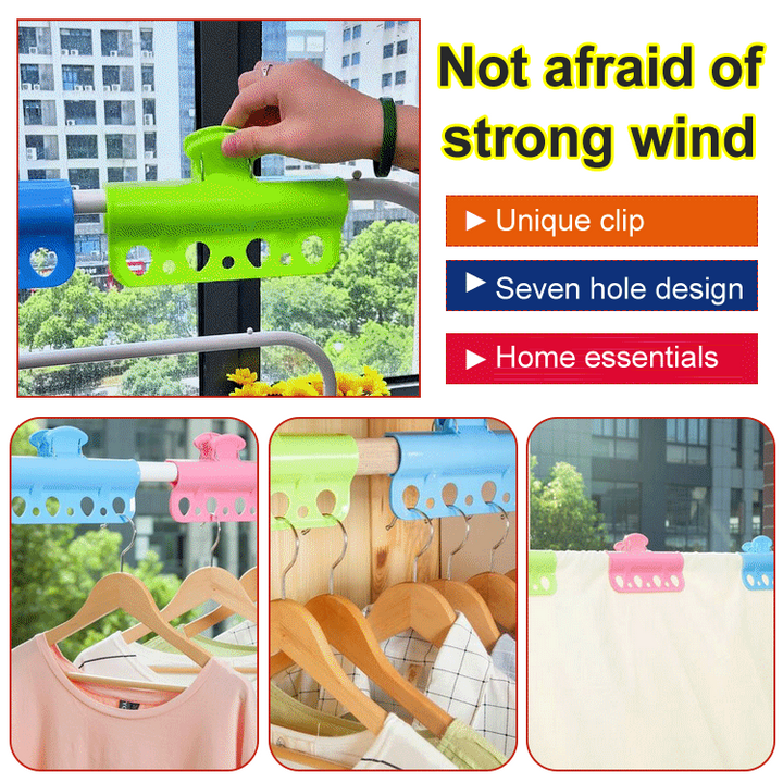Lisslune | "Unbeatable" New No-trace Windproof Clothespin