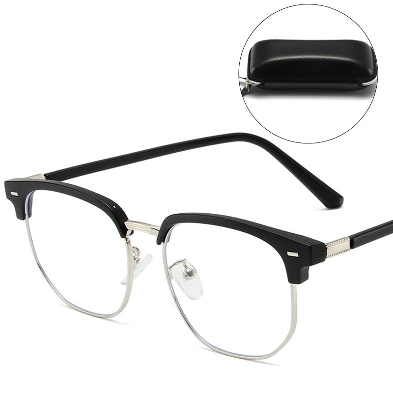 Lisslune | Blue Light Blocking Half-Rim Glasses