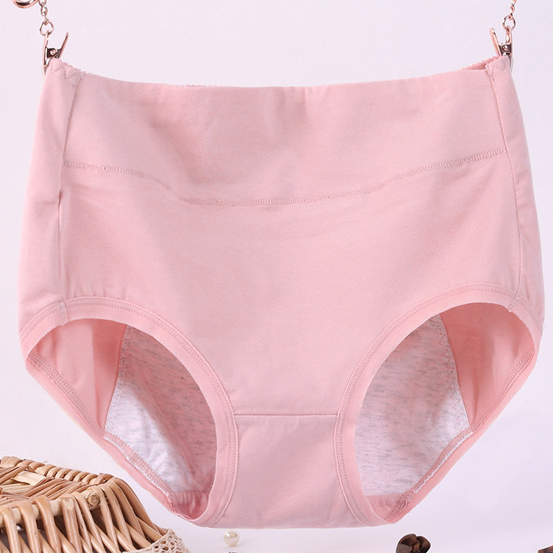 Lisslune | High-waisted antibacterial, leak-proof physiological cotton briefs