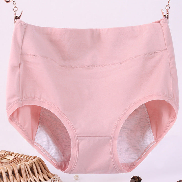 Lisslune | High-waisted antibacterial, leak-proof physiological cotton briefs