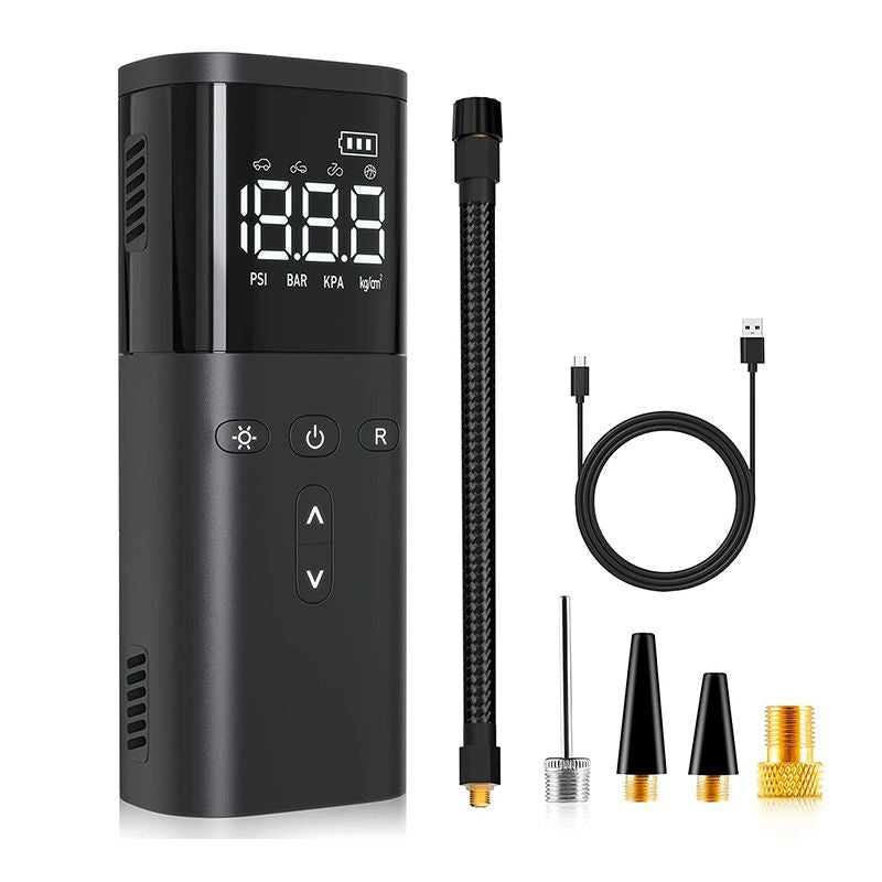 Lisslune | Portable Wireless Car Tire Inflator Air Compressor - Practical Gift