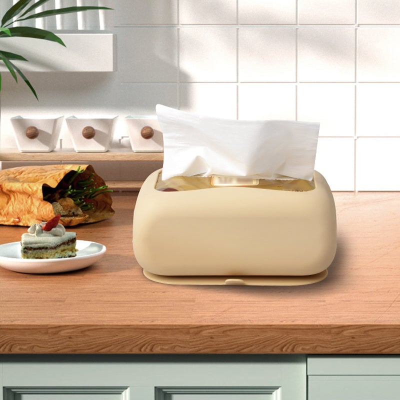 Lisslune | Household Silicone Suction Cup Tissue Box