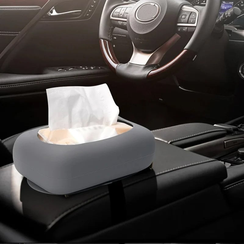 Lisslune | Household Silicone Suction Cup Tissue Box