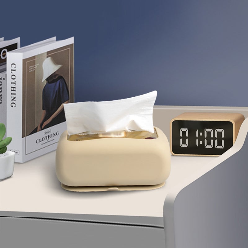 Lisslune | Household Silicone Suction Cup Tissue Box
