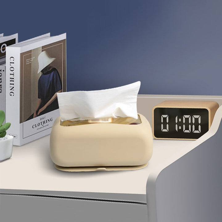 Lisslune | Household Silicone Suction Cup Tissue Box