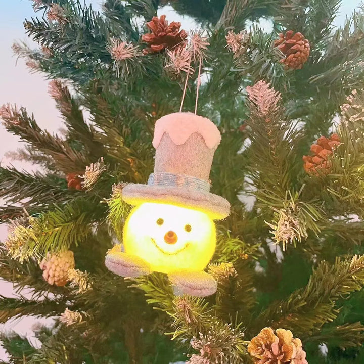 Lisslune | Christmas Doll Light Plush Glowing Snowman