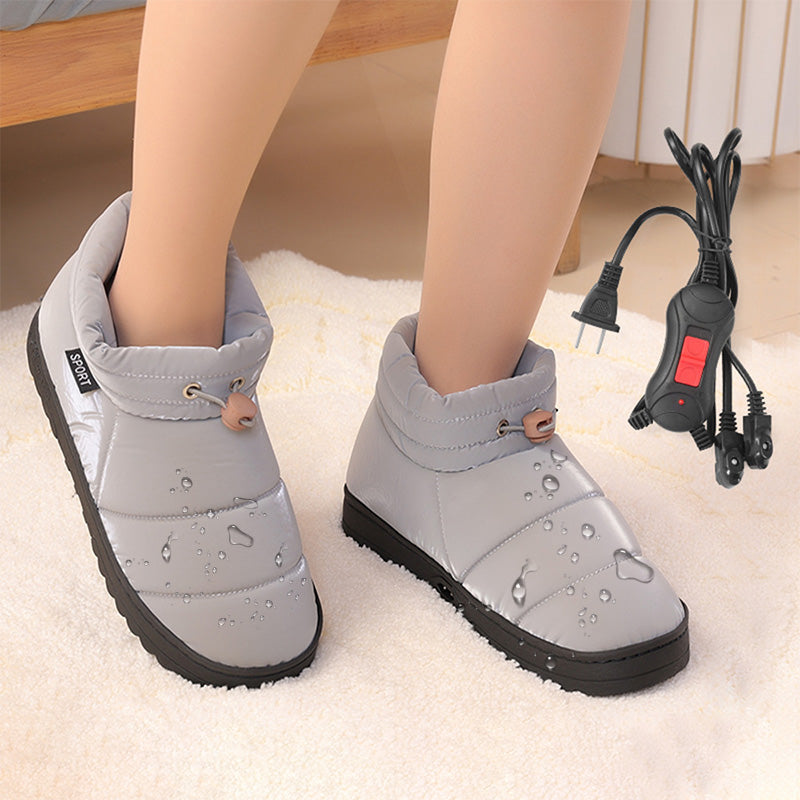 Lisslune | [Winter gift] Electric heated plush shoes