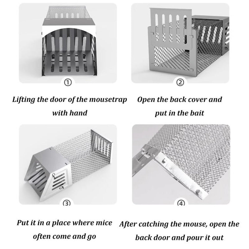 Lisslune | Single Door Continuous Rat Hole Mouse Trap