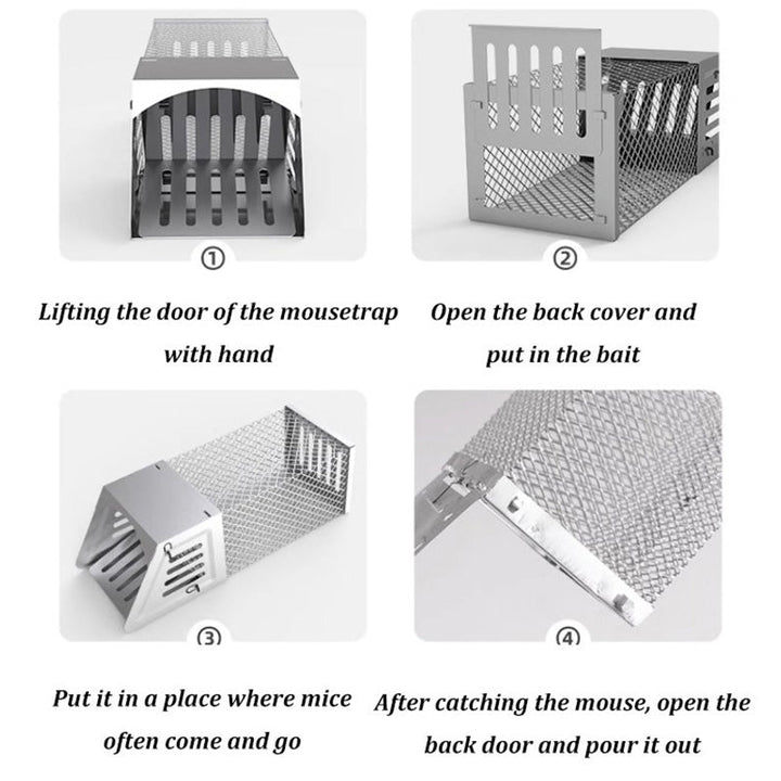 Lisslune | Single Door Continuous Rat Hole Mouse Trap