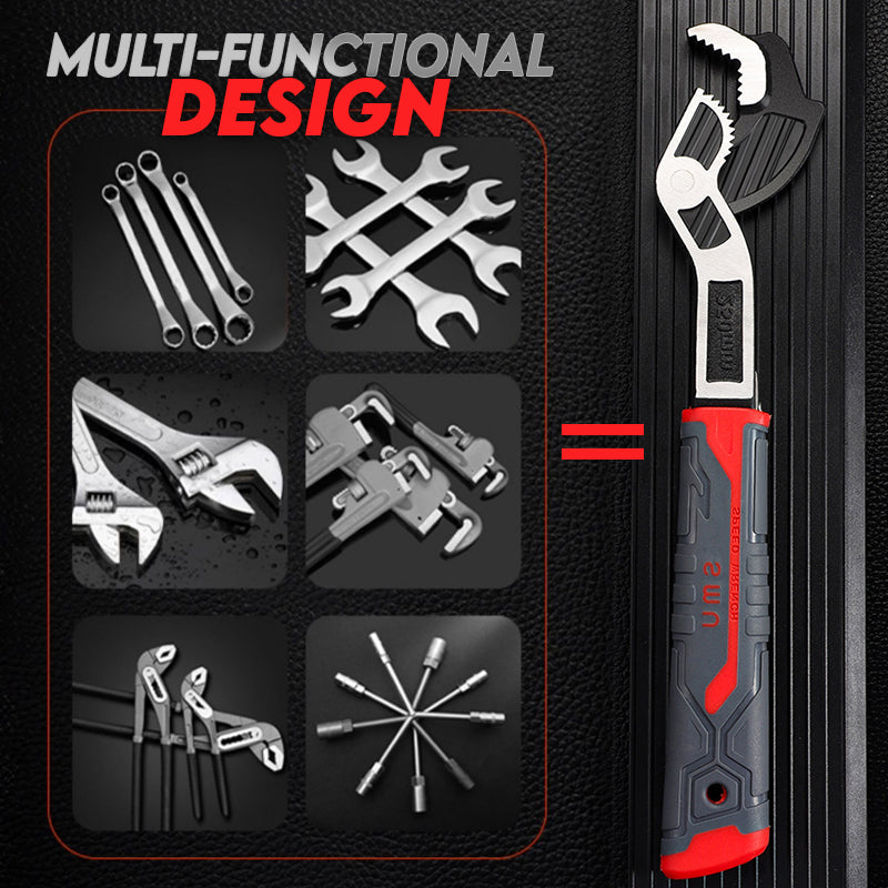 Lisslune | Industrial Grade Multifunctional Self-locking Pipe Wrench Tool