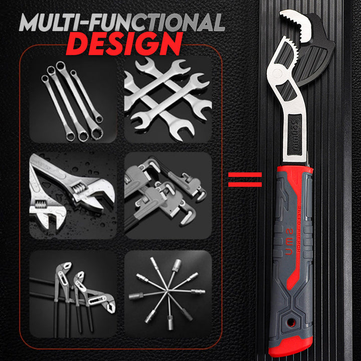 Lisslune | Industrial Grade Multifunctional Self-locking Pipe Wrench Tool