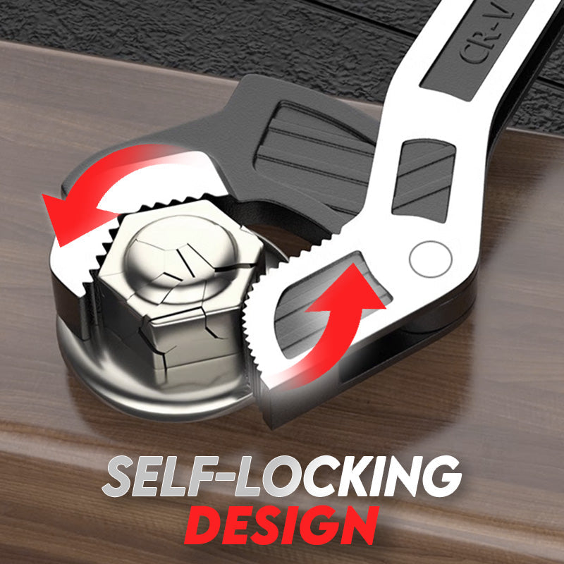 Lisslune | Industrial Grade Multifunctional Self-locking Pipe Wrench Tool