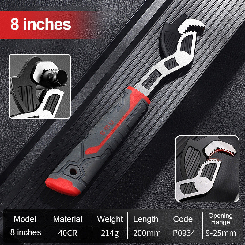 Lisslune | Industrial Grade Multifunctional Self-locking Pipe Wrench Tool