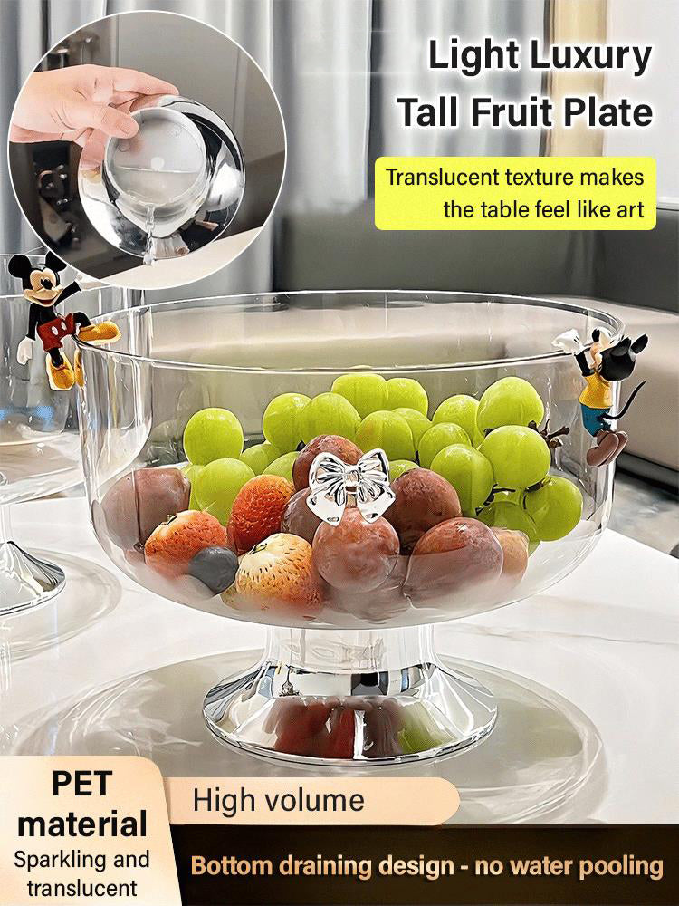 Lisslune | Light Luxury Tall Fruit Plate