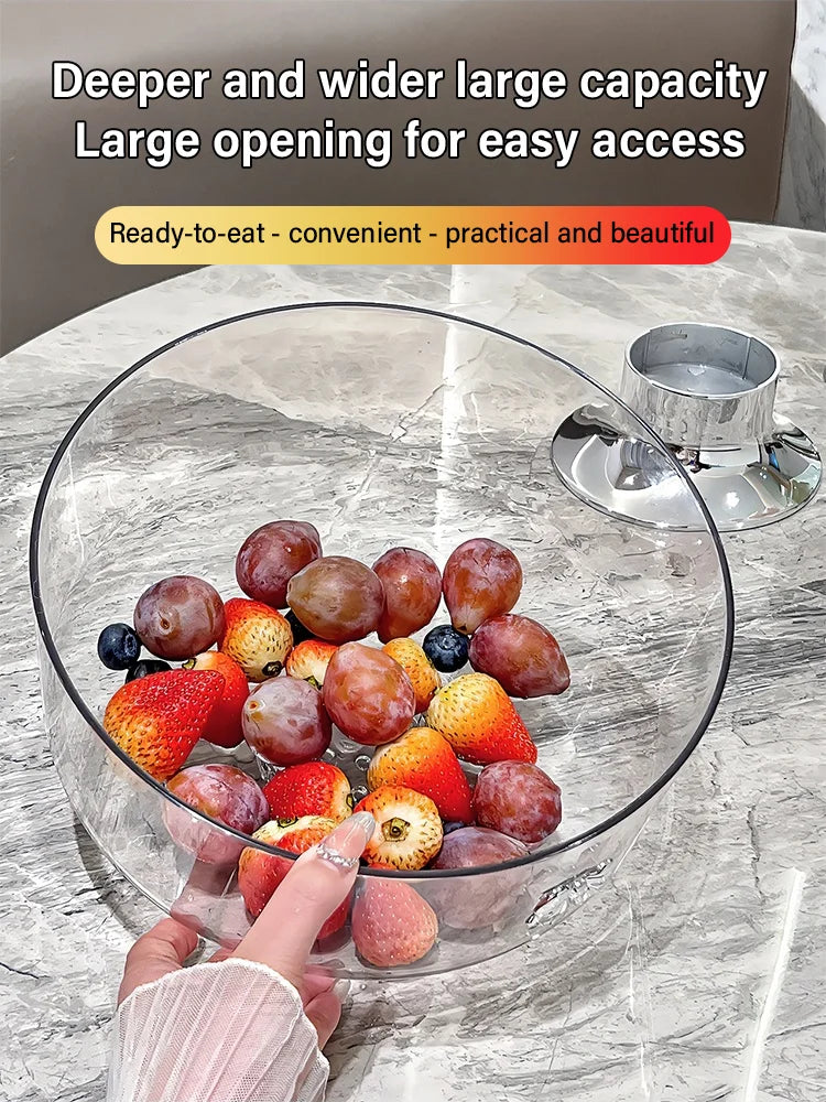 Lisslune | Light Luxury Tall Fruit Plate