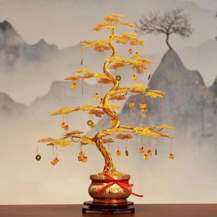Lisslune | Rising Prosperity Fortune Tree Creative Ornament