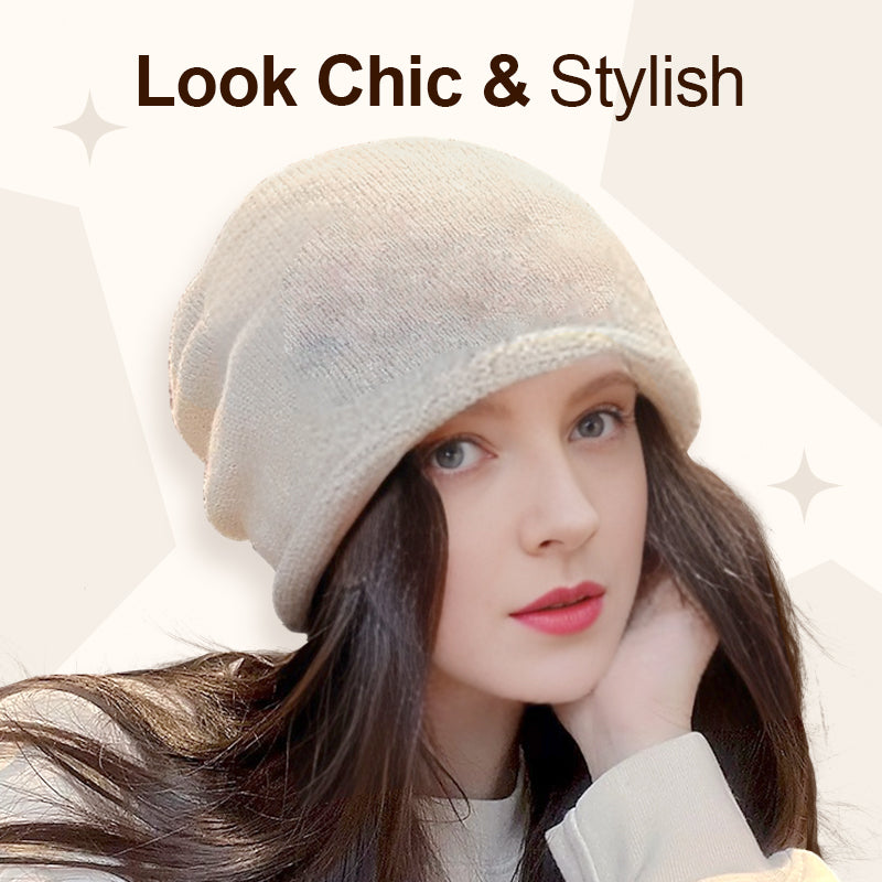 Lisslune | Pop style show face smaller stacked hat