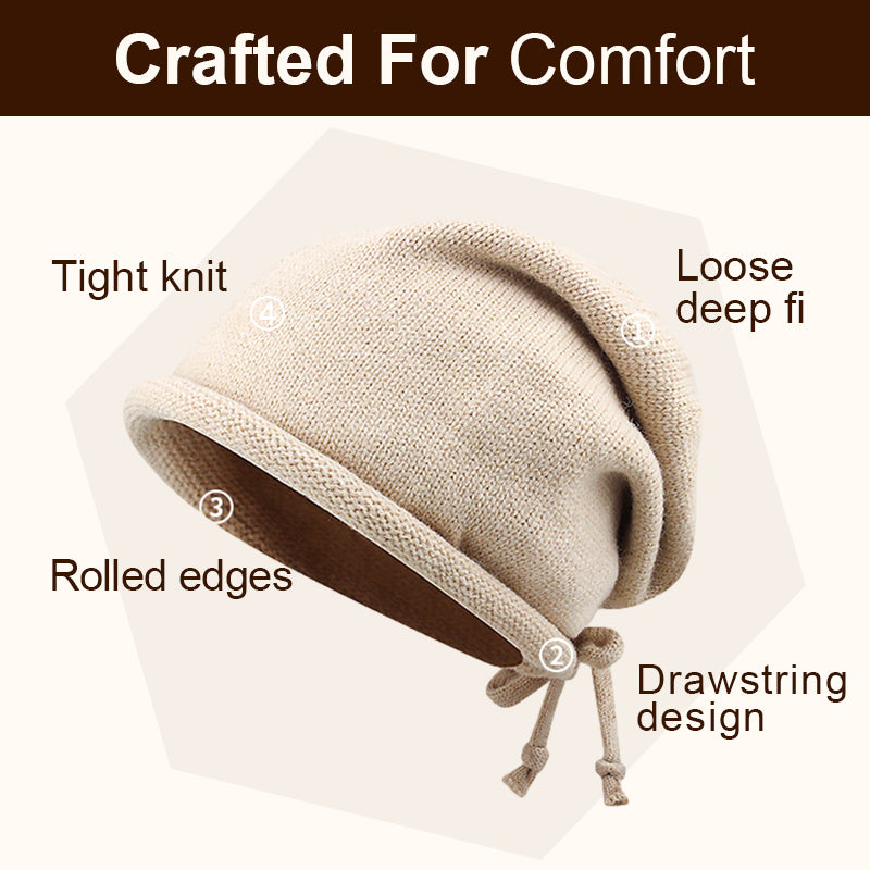 Lisslune | Pop style show face smaller stacked hat