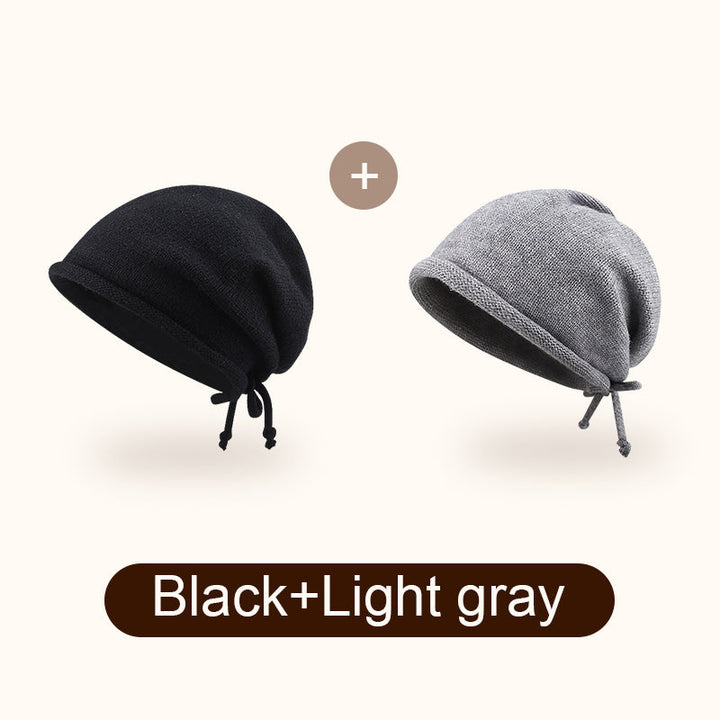 Lisslune | Pop style show face smaller stacked hat