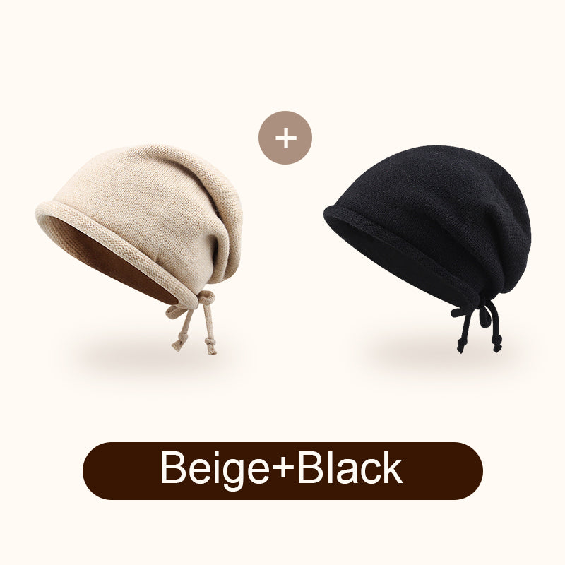 Lisslune | Pop style show face smaller stacked hat