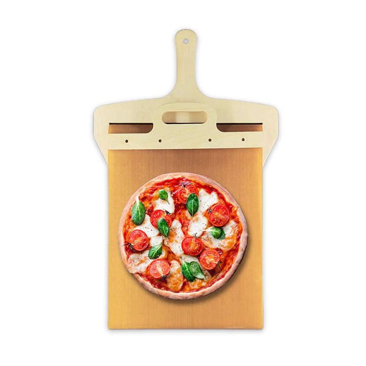 Lisslune | Premium Sliding Pizza Peel - Essential Kitchen Baking Tool