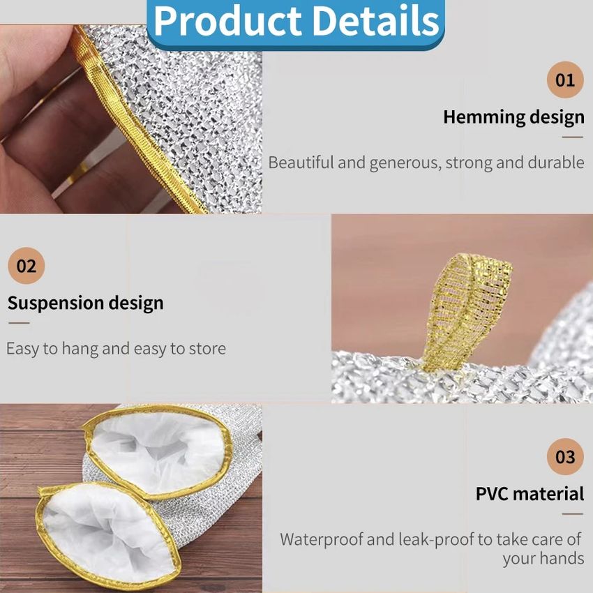 Lisslune | Dishwashing Wire Gloves
