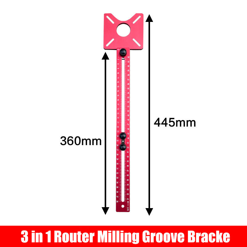 Lisslune | 3 in 1 Router Milling Groove Bracke