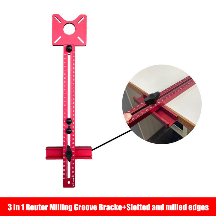 Lisslune | 3 in 1 Router Milling Groove Bracke